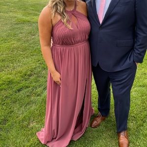 Azazie Ariane in Desert Rose!! Size 16